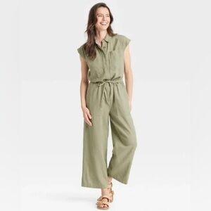 Universal Thread Beige Jumpsuit